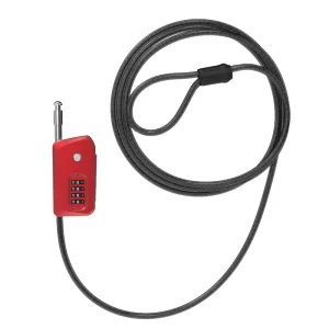01D6-ADJ Adjustable Single-Lever Combination Lock, Zinc Alloy, for Luggage, Bicycles, Strollers, and Scooters