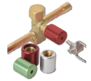 1 4″ 5 16″ Refrigerant Safety Caps Various Color Lock and Key Kit C&D Valve HVAC Tamper RSC tool