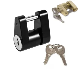 1/4inch Zinc Alloy Lock Small Trailer Lock Connector Trailer Parts RV Truck Connector Trailer Parts Accessories