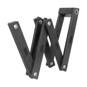 1.15m Cast-Iron Folding Bicycle Lock with Scratch-Resistant Coating