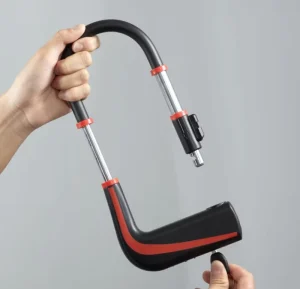 120dB Alarm Heavy-Duty U-Shaped Keyed Bicycle and Motorcycle Lock