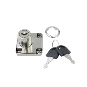 138 22C Iron Cupboard Wardrobe Desk Drawer Lock Furniture Cabinet Locks with Plastic Key
