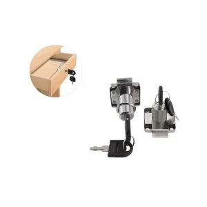 138 Stainless Steel Office Drawer Lock for Furniture Cabinet Locks Desk Storage Cabinet Locks