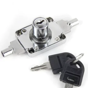 168 Hook Cam Long Double Pole Latch Furniture Door Cabinet Cupboard Desk Drawer Lock Interlock Cylinder