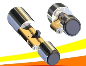 1k Card RFID Mortise Door Lock Cylinder