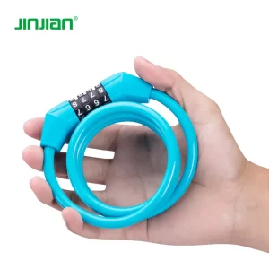 2 Pack Heavy Duty High Security Alloy Steel Bike Cable Lock Passcode Unlock Weather Resistant Resettable Lock Bicycle
