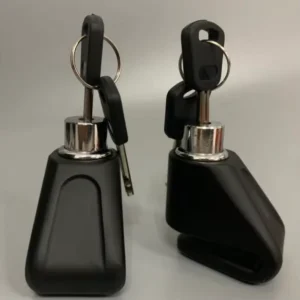 摩托车用锌圆盘锁 带2pcs钥匙