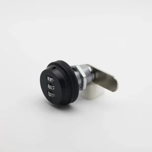 3-Digit Alloy Keyless Combination Cam Lock for Wooden Drawers, Gym Lockers and Mailboxes