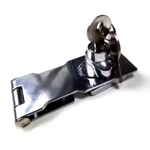 3 Inch 4 Inch Zinc Steel Iron Cabinet Hasp Lock with Key Customized Color