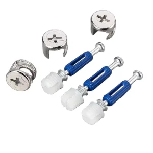 3-in-1 Furniture Connecting Bolt Cam Lock Nut Set Minifix Connector for Cabinet Wardrobe Panel Assembly M6x35 M6x40