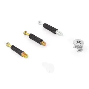 3 in 1 Zinc Alloy Camlock Furniture Wood Board Panel Connectors Cam Lock Fittings for Cabinet