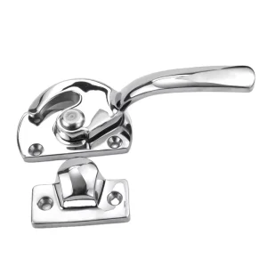 304 Stainless Steel Brushed Panel Cabinet Lock with Key for Cases, Cabinets, and Electrical Instrument Boxes