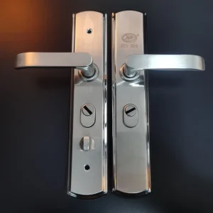 304 Stainless Steel Mechanical Door Lock with Ambidextrous Handle