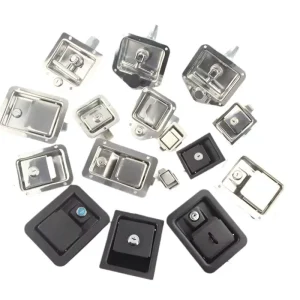 304 Stainless Steel Truck Car Lock Industrial Cabinet Three Point Linkage Lock Tool Box Stainless Steel Embedded Panel Lock