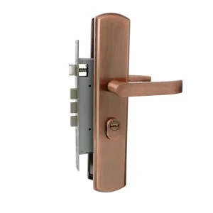 330mm Series Panel Lock Antique Copper Front Door Mechanical Lock