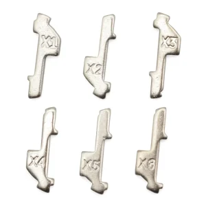 380pcs Hon66 Car Lock Wafer Set X1 X6 Small X1 X2 Y3 Y4 Big Lock Plate Auto Lock Repair Kit Locksmith Spare Parts