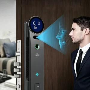 3D Face Recognition Smart Home Door Lock Tuya Wifi Smart Fingerprint Cerradura Inteligente Digital Safe Door With Camera Lock
