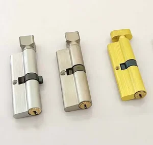 40-100mm Brass Door Lock Cylinder with Screw Installation for Mortise Locks
