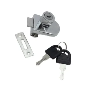 408 Glass Cabinet Lock for Display and Wine Cabinet Doors