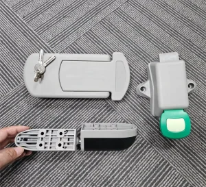 4100 R404A Cold Room Door Lock Hinge Latch Handle with Keys Zinc Alloy Stainless Steel