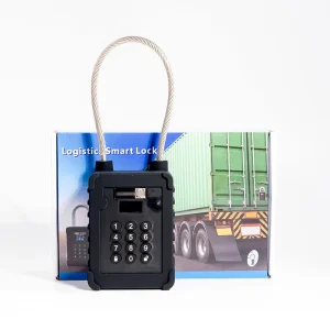 4G Electronic Seal GPS Smart Tracker ESeal GPS Cargo Lock Padlock Cabinet Container Security and Shipment Tracking GPS Tracker