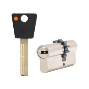 5 Pins Double Euro Profile Cylinder Brass Israel Cylinder Lock High Security Lock Cylinder