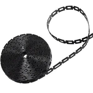 50 FT Chain Lock Tree Tie 1 2 Inch Wide Adjustable Tree Support Straps Staking Flexible Reusable Garden Accessories