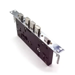6068 Mortise Lock Body Stainless Steel Brass Square Spring Latch Mechanical Fingerprint Door Lock