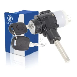 6U0905851A Black ABS Door Lock Cylinder with Key for FELICIA Pickup II Mk AMG 135B AMH 136B