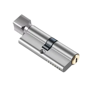 70mm Biased Entrance Brass Door Lock Cylinder with 3 Keys for Home and Bedroom Doors