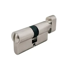 70mm Door Lock Knob Cylinder, European Bathroom Type, Emergency Function, Aluminum Alloy