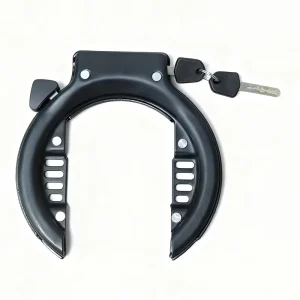 80mm Steel Direct Drive Manual Bicycle Frame Lock with 2 Keys