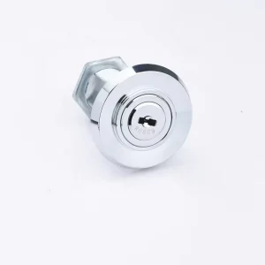 90 Degree Cam Turn Tumbler Key Lock, 48mm Brass Cabinet Cam Lock for Furniture