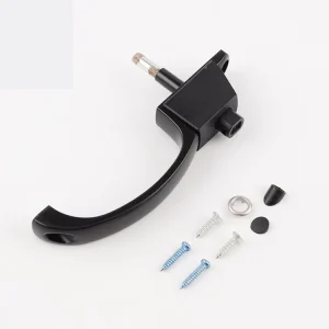 A-11A Security Aluminum Alloy Window Door Handle Push Button Lock Handles