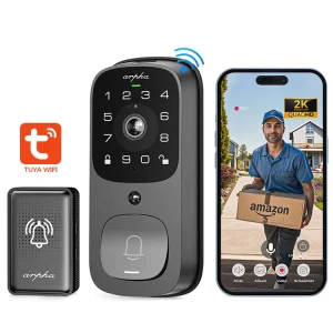 AL501 WiFi Electronic Fingerprint Deadbolt Door Lock