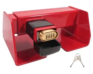 AMBITION Heavy Duty Anti Theft Combination & Key Cargo Door Lock for Trailers Containers Semi Trucks Container Lock