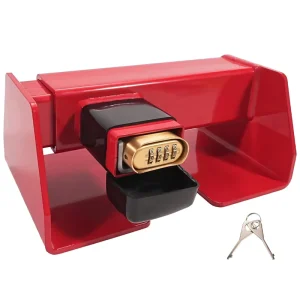 AMBITION Heavy Duty Equipment Shipping Container Locks Steel Heavy Duty Cargo Door Lock Container Lock for Trailer