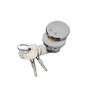 ANSI Grade 2 Zinc-Plated Small Cylinder Mortise Lock with Double Key for Cabinets and Doors