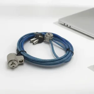 Adjustable Flexible Anti-Theft Security Cable Lock for Laptop and Mobile Device Display