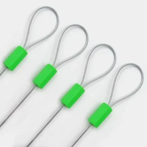 Adjustable Self locking Safety Security Cable Seals With Logo and Serial Number