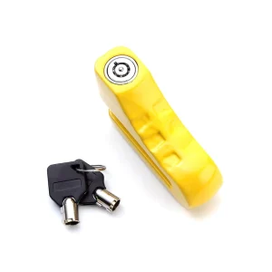 Alarm Disc Brake Lock with Keys for Bicycles and Motorcycles