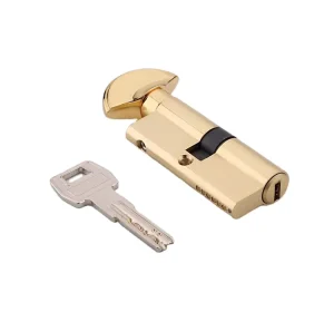All Copper Top Grade Anti Theft Door Lock Cylinder for Door with Brass Key Material