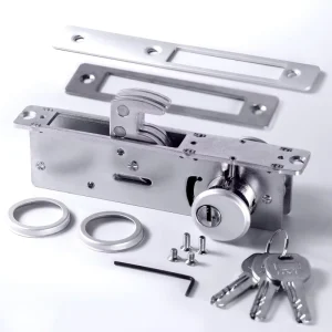 Alloy Framed Door Lock Aluminum Alloy Profile Door Double sided Lock Cylinder for Framed Security Door Lock Door Accessory