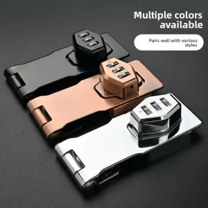 Alloy Password Lock for Wardrobe, Drawer, and Refrigerator Doors