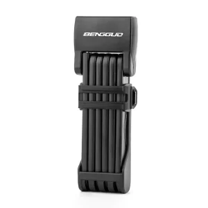 Alloy Steel Anti-Theft Folding Lock for MTB and Road Bikes