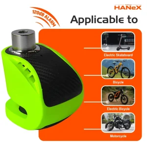 Alloy Steel Disc Lock with 120 dB Alarm