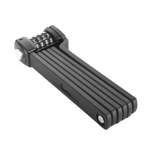 Alloy Steel Folding Bicycle Lock MTB Road Bike 4-Digit Combination