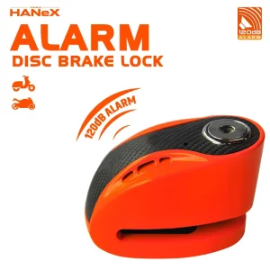 Alloy Steel Motorcycle Disc Lock Waterproof Foldable Lightweight for MTB E-bike Bicycle
