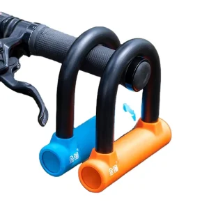 Alloy Steel Waterproof U-Shape Lock with Bracket for Bicycle Motorcycle E-Bike Scooter