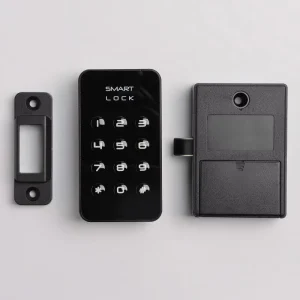 Aluminum Alloy Smart Cabinet Lock Steel Cabinet Locker Locks with Public Mode for Office Room Storage